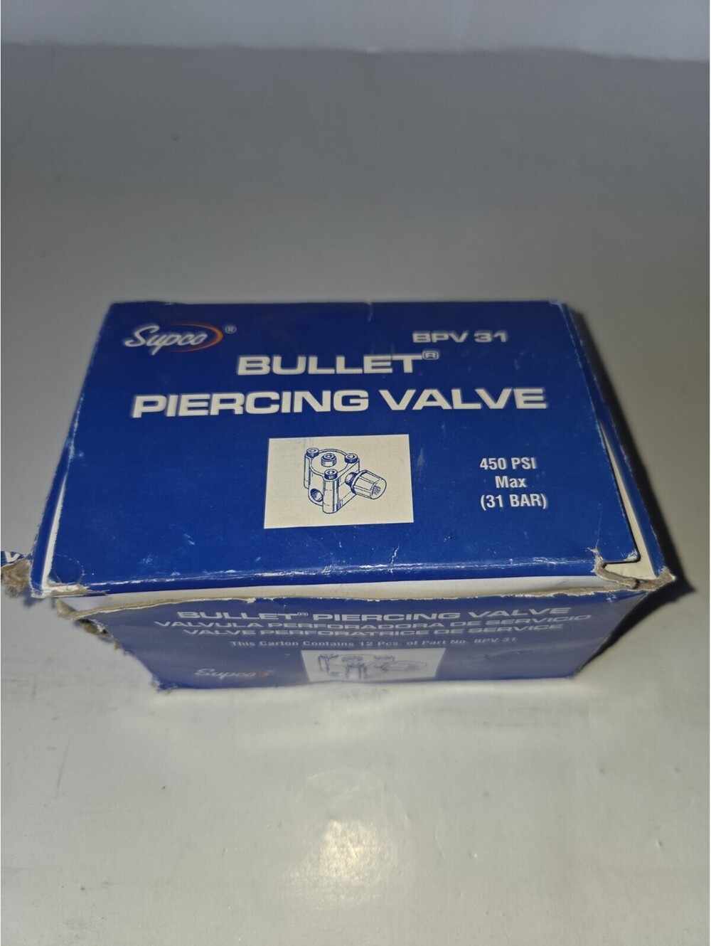 BPV31-11 PACK SUPCO Bullet Piercing Valve for 1/4", 5/16" & 3/8" Tubing  SB2